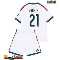 Camisa de Futebol Real Madrid Brahim Diaz #21 Equipamento Principal Infantil 2026-27 Manga Curta (+ Calças curtas)